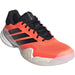 JS1927 Adidas Men's Barricade 14 Tennis Shoes (Lucid Orange/Core Black)