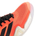 JS1927 Adidas Men's Barricade 14 Tennis Shoes (Lucid Orange/Core Black)