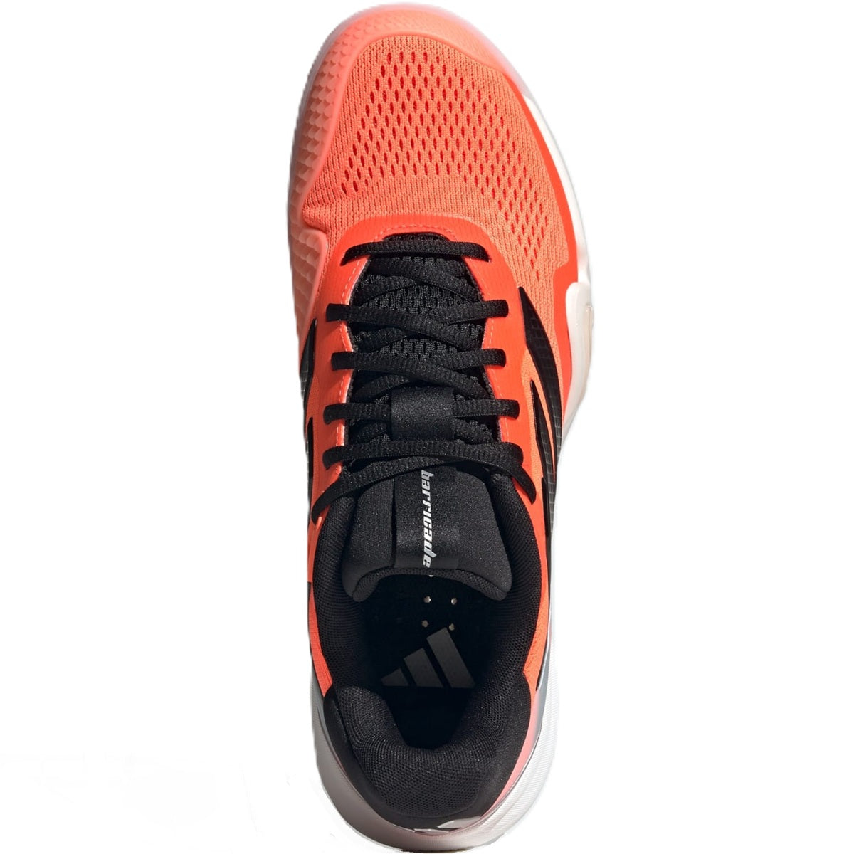 Adidas Men's Barricade 14 Tennis Shoes (Lucid Orange/Core Black)