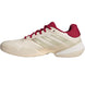 JS2561 Adidas Men's Barricade 14 Tennis Shoe (Chalk White/Ice Gold Metallic/Legend Ink)