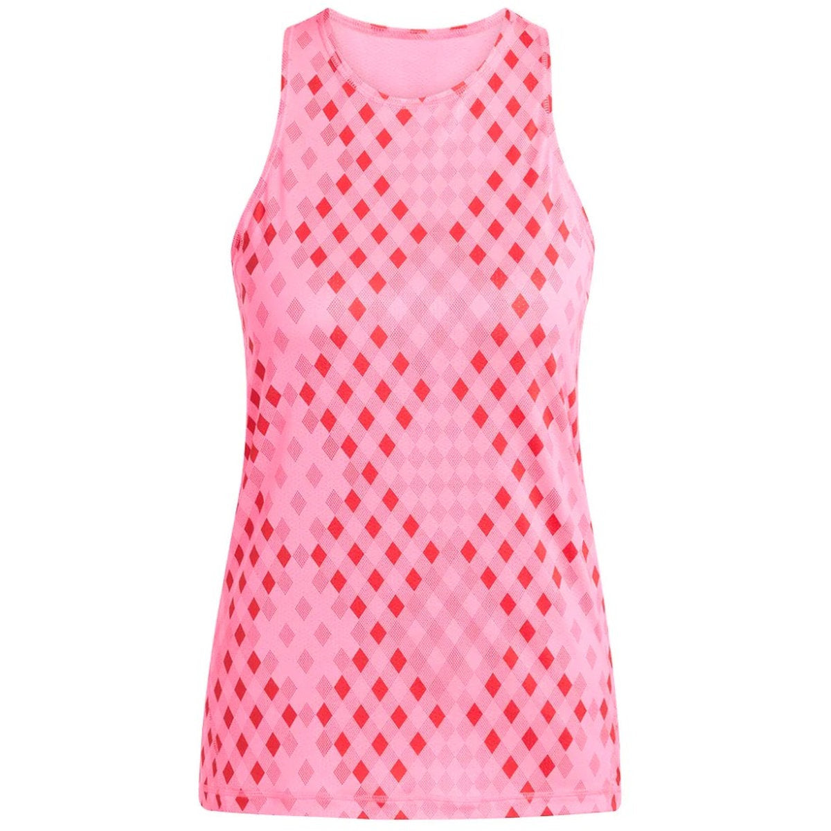 JY5131-PK Adidas Women's Club Graphic Tennis Tank Top (Pink)