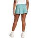 JY5132-TL Adidas Women's Club Graphic Tennis Skirt (Teal)