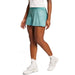 JY5132-TL Adidas Women's Club Graphic Tennis Skirt (Teal)