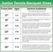 CocoJr-RedFoam Head Coco Junior Tennis Racquet bundled w 3 Red Foam Tennis Balls