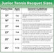 CocoJr-RedFoam Head Coco Junior Tennis Racquet bundled w 3 Red Foam Tennis Balls