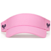 KCV328_Ame_Lulu_Canvas_Junior_Tennis_Visor_Pink_With_Crossed_Racquets