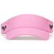 KCV328_Ame_Lulu_Canvas_Junior_Tennis_Visor_Pink_With_Crossed_Racquets