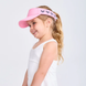 KCV328_Ame_Lulu_Canvas_Junior_Tennis_Visor_Pink_With_Crossed_Racquets