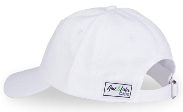 KH218 Ame & Lulu Junior Camper Tennis Hat (Pastel Rainbow)