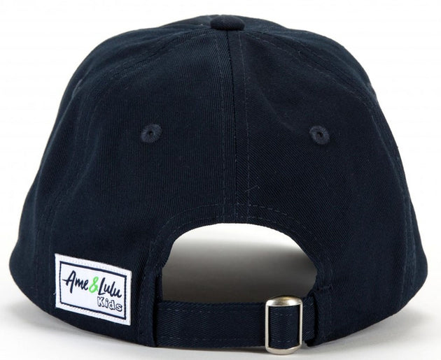 Ame & Lulu Tennis Camper Kids Hat (Peace Love Tennis) back