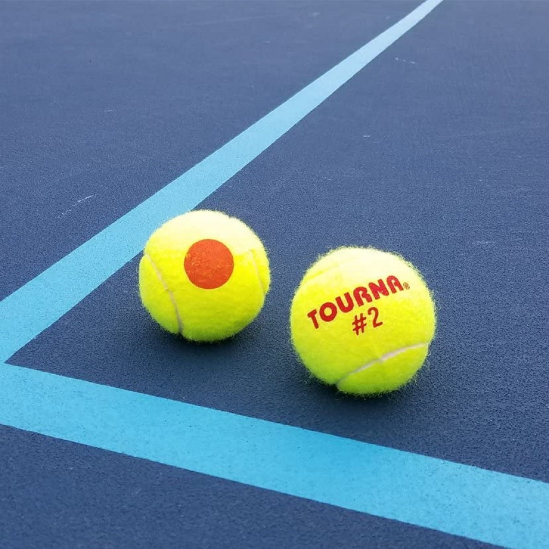 KIDS-2-50 Tourna Youth Orange Dot Tennis Balls - Bag (50 Balls)