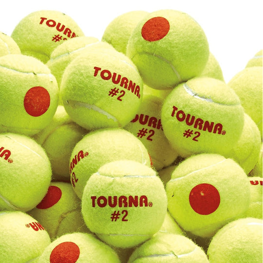 KIDS-2-60 Tourna Youth Orange Dot Tennis Balls - Bag (60 Balls)