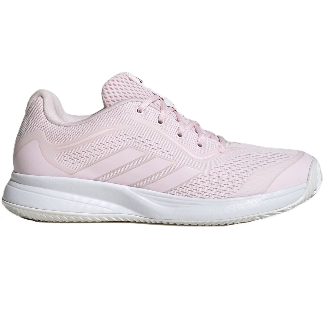 Adidas Women's AvaFlash 2 Tennis Shoes (Distilled Pink / Distilled Pink / Maroon)