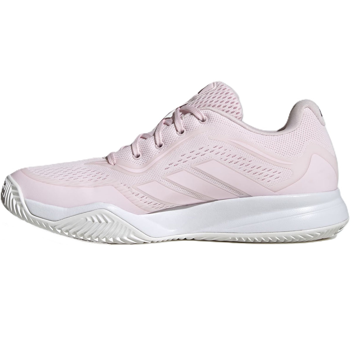 Adidas Women's AvaFlash 2 Tennis Shoes (Distilled Pink / Distilled Pink / Maroon)