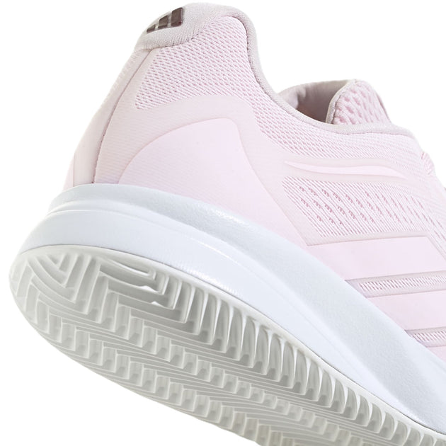 Adidas Women's AvaFlash 2 Tennis Shoes (Distilled Pink / Distilled Pink / Maroon)