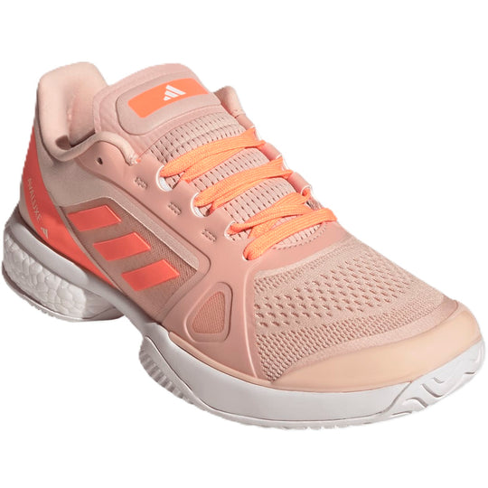 KJ6992 Adidas Women's Avaluxe Tennis Shoes (Blush Pink/Beach Orange/White)