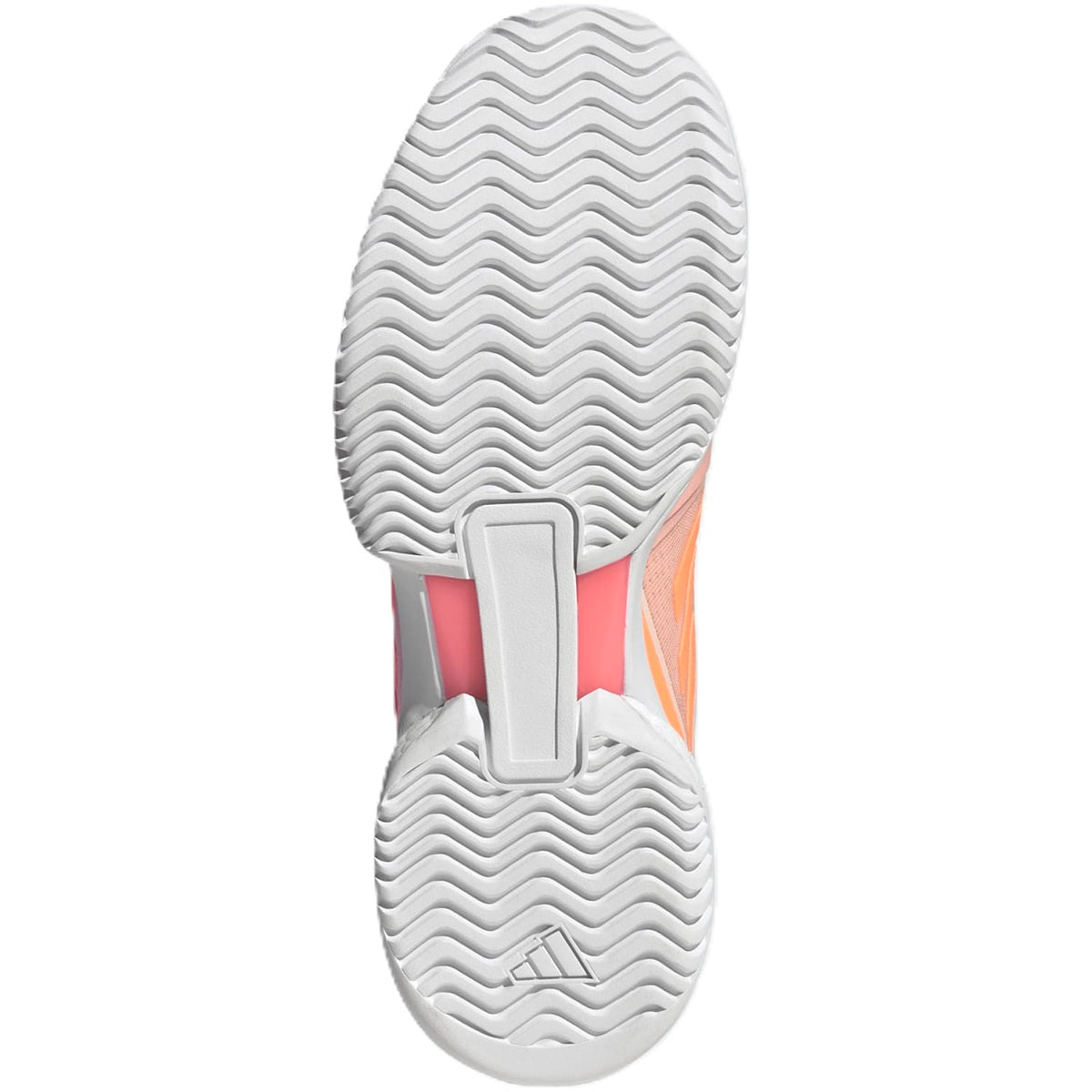 KJ6992 Adidas Women's Avaluxe Tennis Shoes (Blush Pink/Beach Orange/White)