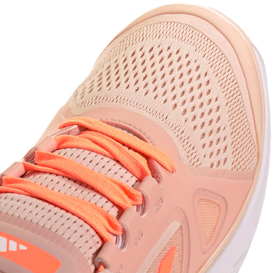 KJ6992 Adidas Women's Avaluxe Tennis Shoes (Blush Pink/Beach Orange/White)