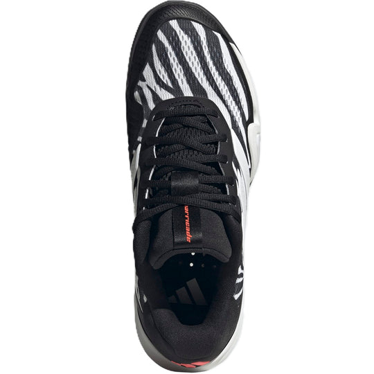 Adidas Men's Barricade 14 Tennis Shoes (Black/White/Orange)