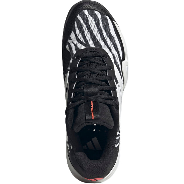 Adidas Men's Barricade 14 Tennis Shoes (Black/White/Orange)