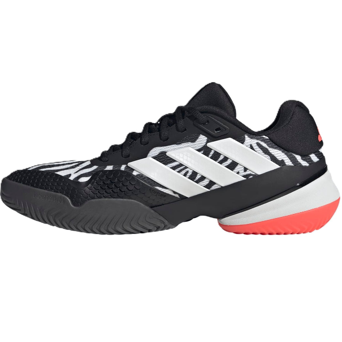 Adidas Men's Barricade 14 Tennis Shoes (Black/White/Orange)