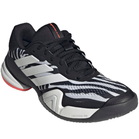 Adidas Men's Barricade 14 Tennis Shoes (Black/White/Orange)