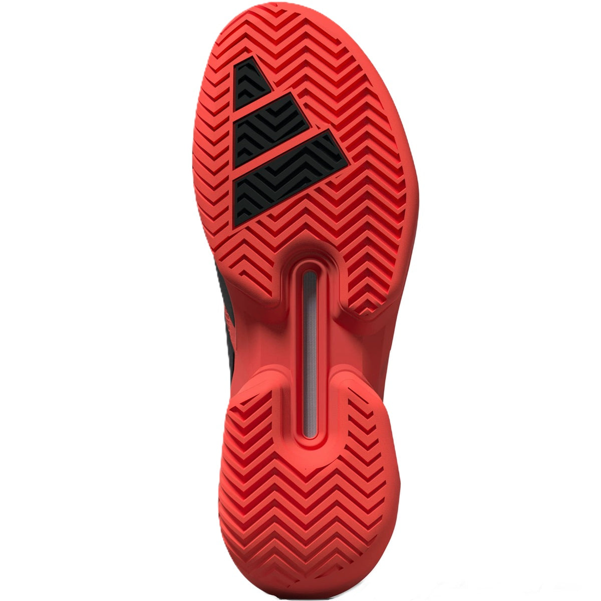 Adidas Men's Adizero Ubersonic 5 Tennis Shoes (Solar Turbo/ Core Black)
