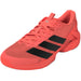 Adidas Men's Adizero Ubersonic 5 Tennis Shoes (Solar Turbo/ Core Black)
