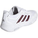 Adidas Men's Solematch Control 2 Tennis Shoes (White/Maroon)