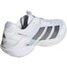 Adidas Men's Adizero Ubersonic 5 Tennis Shoes (Cloud White /Tech Grey  Metallic/Maroon)
