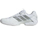 Adidas Men's Adizero Ubersonic 5 Tennis Shoes (Cloud White /Tech Grey  Metallic/Maroon)