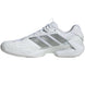 Adidas Men's Adizero Ubersonic 5 Tennis Shoes (Cloud White /Tech Grey  Metallic/Maroon)