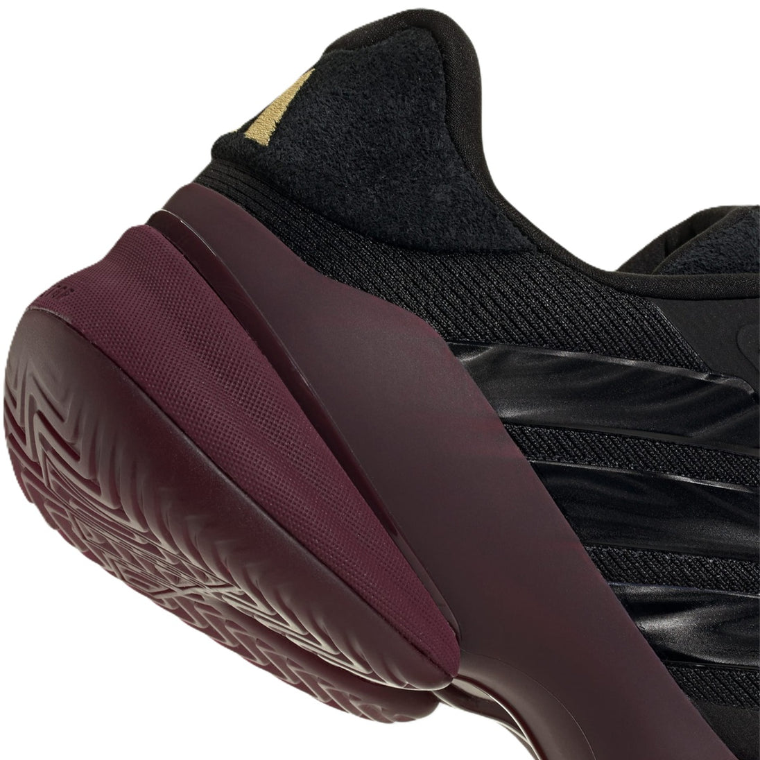 Adidas Men's Barricade 14 Tennis Shoes (Core Black/Core Black/Maroon)
