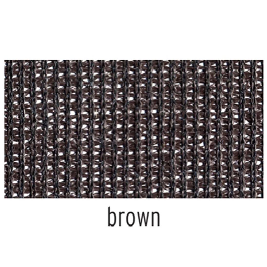 Putterman KnitGard Windscreens (85-90% Opacity) - brown screen