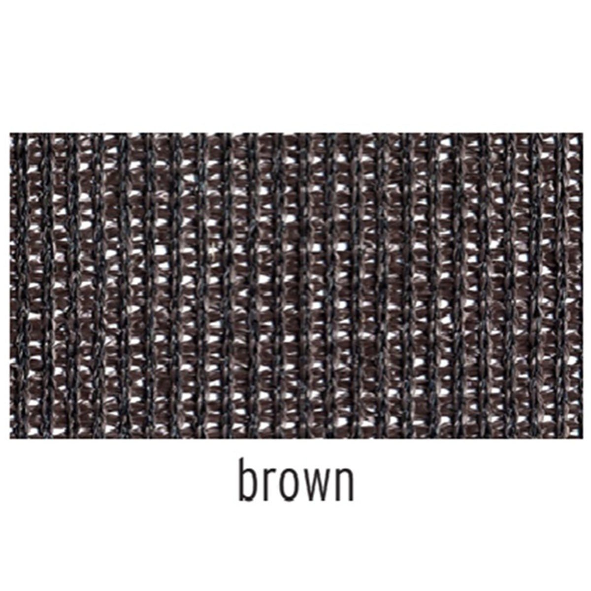 Putterman KnitGard Windscreens (85-90% Opacity) - brown screen