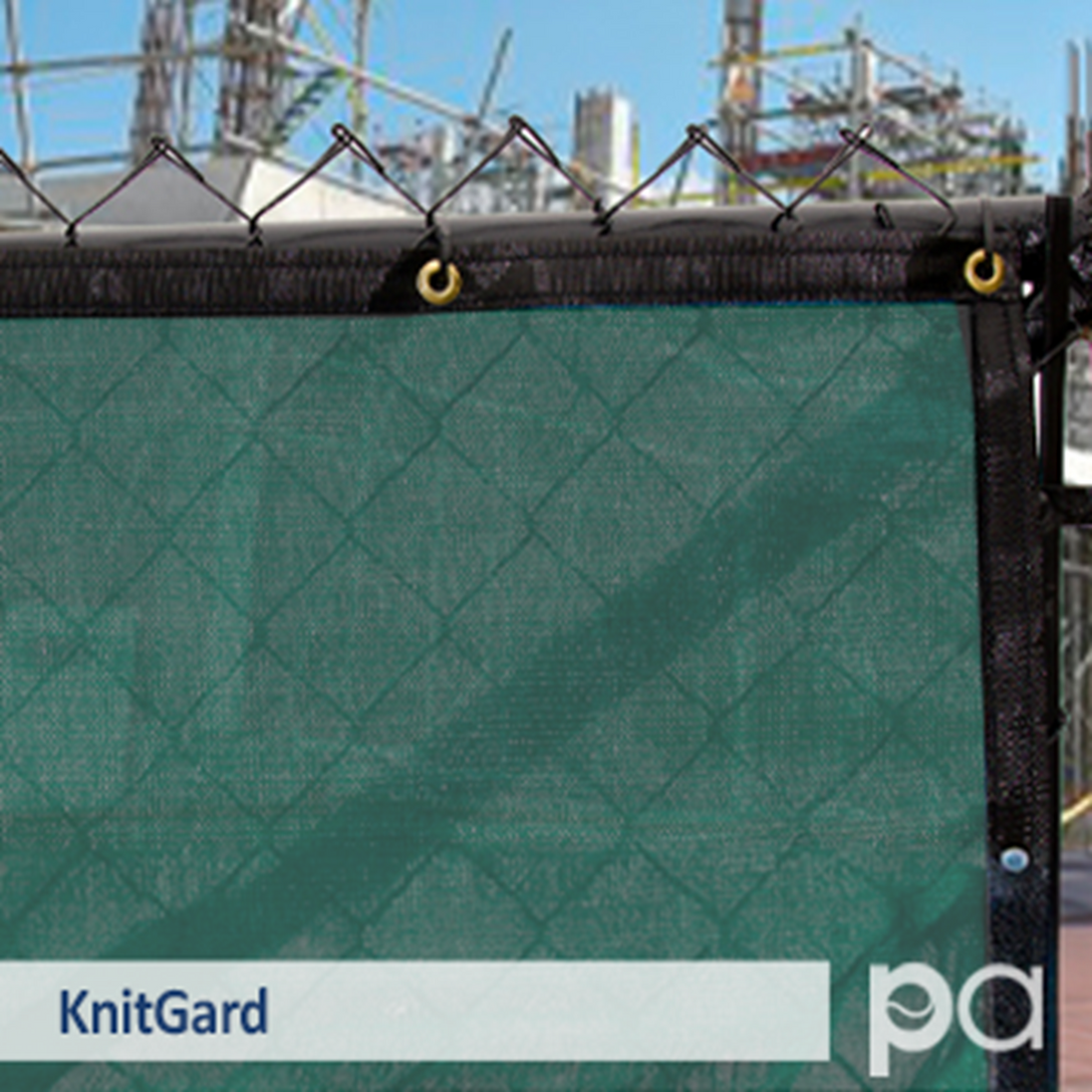 Putterman KnitGard Windscreens (85-90% Opacity) -green screen