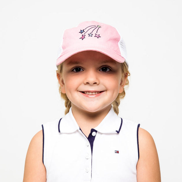 KTH202 Ame & Lulu Junior Trucker Tennis Hat (Shooting Stars)
