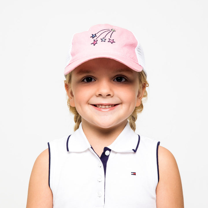 KTH202 Ame & Lulu Junior Trucker Tennis Hat (Shooting Stars)