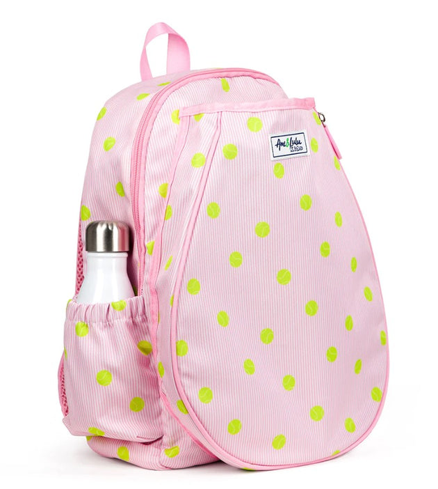LLTBP307 Ame & Lulu Little Love Tennis Backpack (Blush Oxford) b