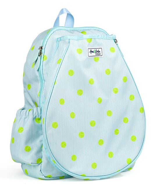 LLTBP308 Ame & Lulu Little Love Tennis Backpack (Sky Oxford) b