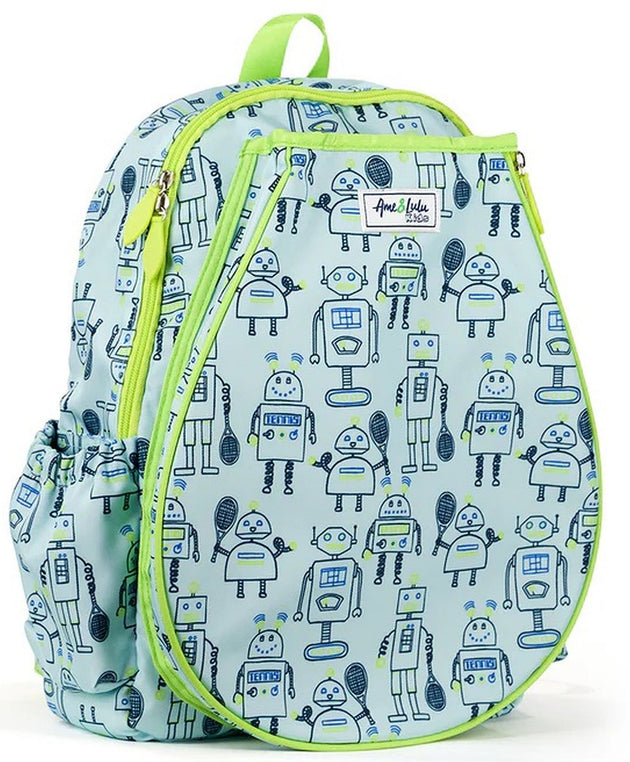LLTBP317 Ame & Lulu Little Love Tennis Backpack (Robot Tennis)