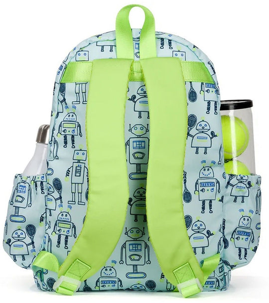 LLTBP317 Ame & Lulu Little Love Tennis Backpack (Robot Tennis)