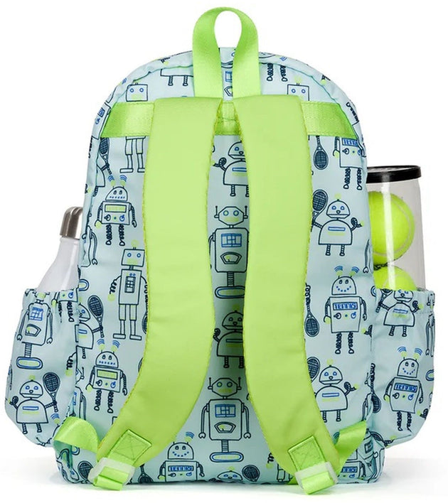 LLTBP317 Ame & Lulu Little Love Tennis Backpack (Robot Tennis)