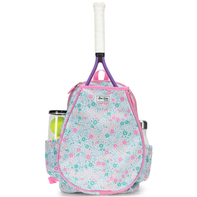 LLTBP379__Ame_Lulu_Little_Love_Junior_Tennis_Backpack_Tennis_Flowers