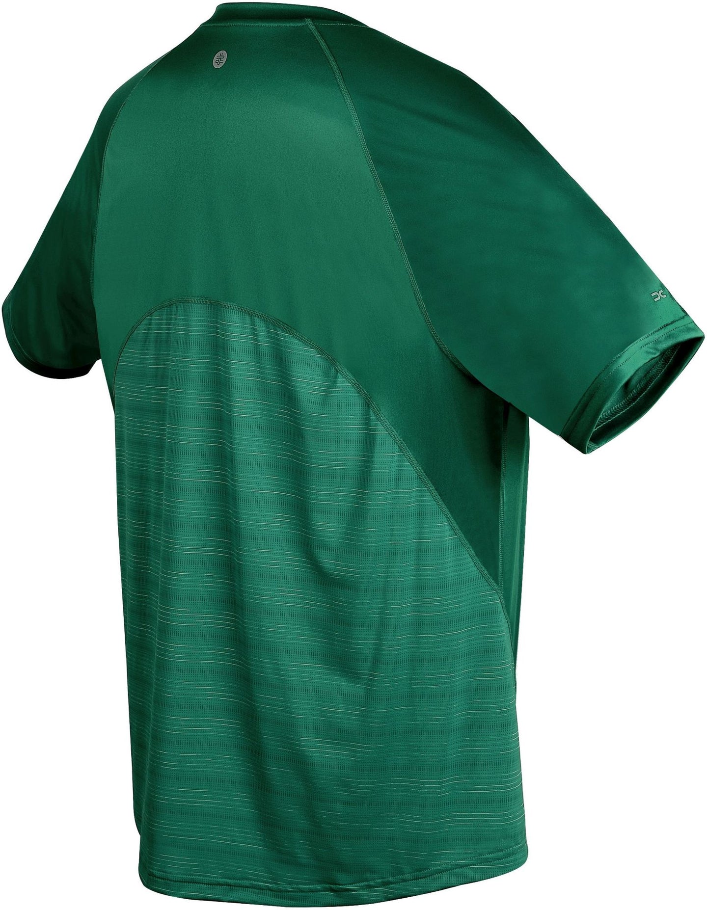 M2301-GRN DUC Men's Racer Performance Tennis Crew (Pine Green)