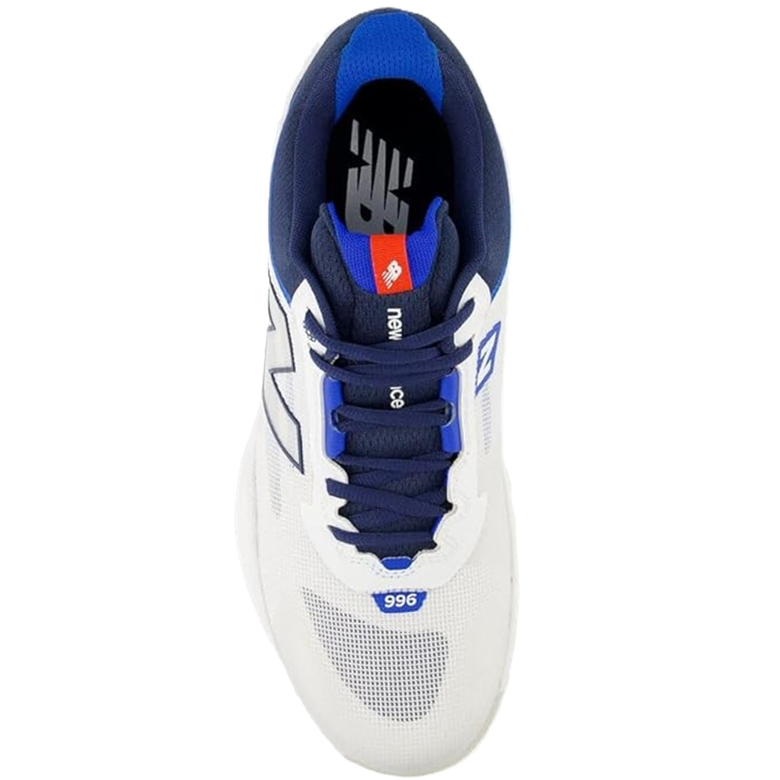 New Balance Men's FuelCell 996 V6 Pickleball Shoe (White/Team Navy)