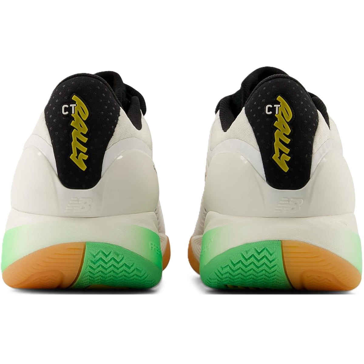 MCHRALL2-D New Balance Men's Fresh Foam X CT-Rally V2 Tennis Shoe (White/Black/Metallic Gold)