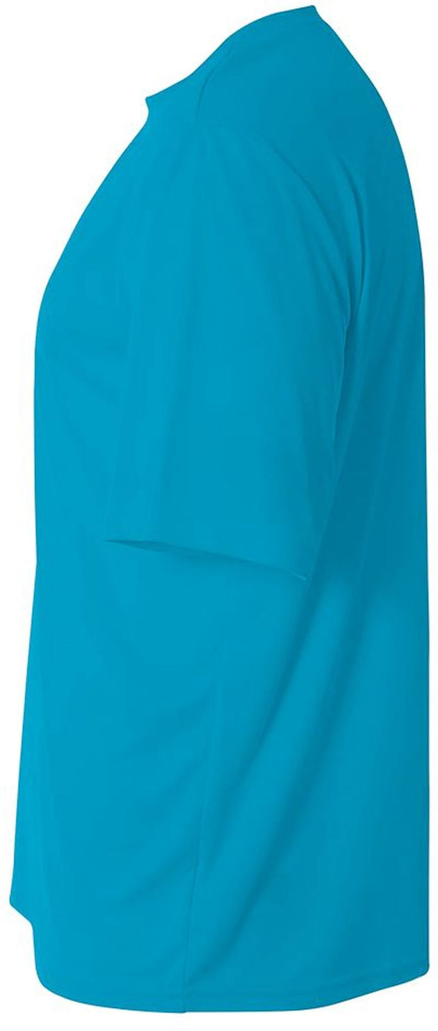 N3142-ELB A4 Men's Performance Crew Shirt (Electric Blue)