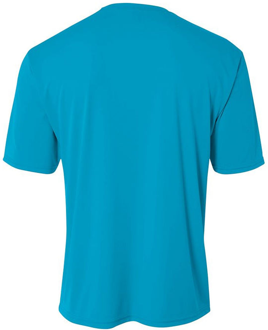 N3142-ELB A4 Men's Performance Crew Shirt (Electric Blue)
