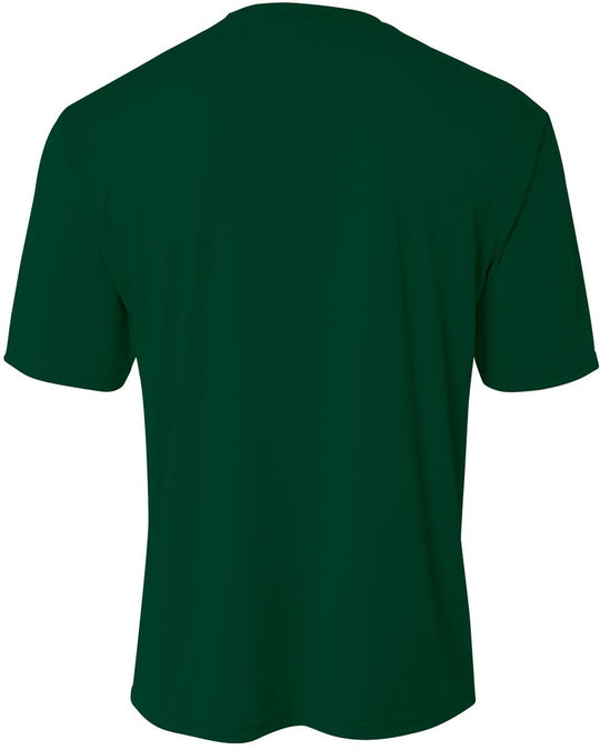 N3142-FOR A4 Men's Performance Crew Shirt (Forest)